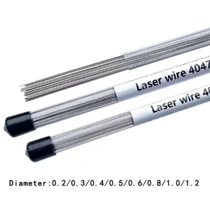 Custom Size ER4043 TIG Welding Wire Laser Welding Wire for Aluminium Mig Type Copper Material for Soldering 0.2 0.3 0.4 0.5 0.6