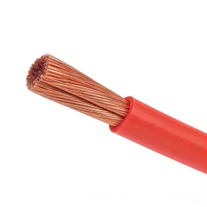 Custom Stranded Copper Welding Cable with Rubber Insulation 250mm/120mm Sizes 4/0 2/0 1/0 3/0 Welding Lead