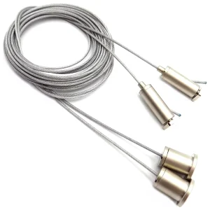 Customizable Steel Wire Roep Suspension Lighting Cable With Accessories