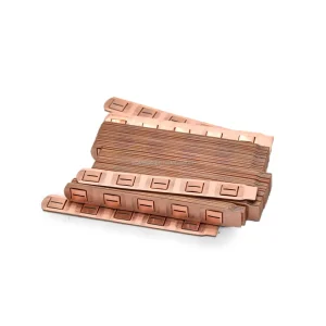 Customized 18650 21700 32650 Battery Connector Spot Welding Strip Battery Copper Nickel Bus Bar