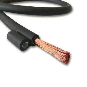 Customized Size Welding Cable Copper 1 0 2 0 3 0 4 0 AWG Single Core Copper Welding Lead Cable for Welding Machine