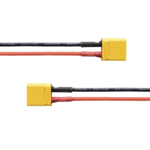 Customized Tin Plated Copper PVC Silicon Battery Cable XT30 XT60 XT90 XT120 Male Female Connector Assembly