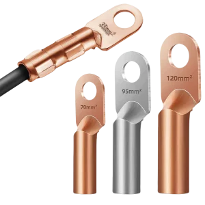 DT Copper Lugs for Solar Panel Connectors and Battery Terminals PV System Installation Accessories
