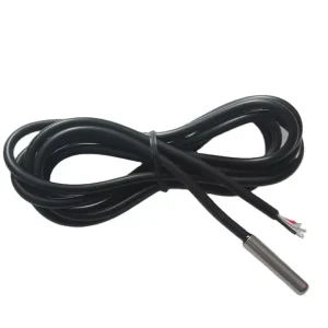Digital Temperature Sensor with SUS 6*30mm Stainless Steel Probe 2m PVC/Silicon Cable for Chip-JY Brand