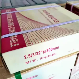 E6013 Carbon Steel Welding Electrodes Rods With 2.5mm*300mm 3.2*350mm 4.0*400mm