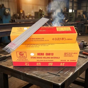 E6013 Welding Electrode High Quality 2.5mm 3.2mm 4.0mm Carbon Steel Welding Rod ISO CE Certified Low Smoke Less Spatter