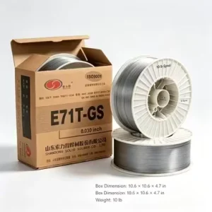 E71T 1C AWS A5.20 Welding Wire CO2 Gas Shielded Flux Cored 1.2mm 1.6mm 15kg Shipbuilding Steel Structure OEM
