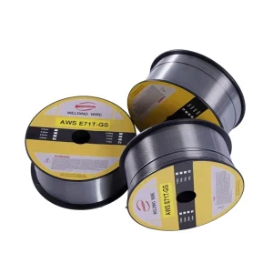 E71T GS Carbon Steel Self Shielded Flux Cored Copper Coated High Activity Welding Wire 0.8mm 0.9mm 1.0mm 1.2mm Gasless