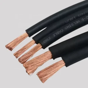 EPDM Rubber Welding Cable 16/25/35/50/70mm² Red Black Pure Copper Super Flex YH Cable for Welding Machine Battery Connection