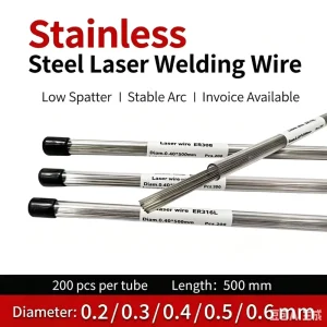 ER304 Stainless Steel Laser Welding Wire Ultra-fine White Steel Welding Wire