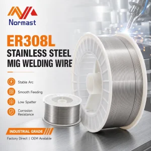 ER308L Stainless Steel MIG Welding Wire Solid Wire Welding High Corrosion Resistance Smooth Feeding Low Spatter Industrial Grade
