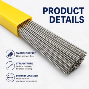 ER420 Martensitic Stainless Steel MIG TIG Welding Wire 0.8-1.6mm Filler Rod for Cutlery Valve Hardfacing Welding Consumable