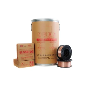 ER50-6 Carbon Steel Solid Welding Wire High Quality and Durable Standard Packaging 0.8-1.6mm Diameter 1515C Melting Point