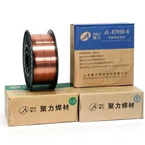 ER50-6 Gas Shielded Welding Consumable AWS ER70S-6 Standard Smooth Feeding Wire for Steel Structure Manufacturing