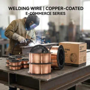 ER70S 6 0.8mm 1.0mm 1.2mm 1.6mm CO2 MIG Welding Wire 15kg Spool Solid Copper Coated Welding Wire