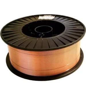 ER70S-6 AWS Certified Copper Coated MIG Welding Wire CO2 Gas Shielded Solid Core 0.8-1.2mm Diameter