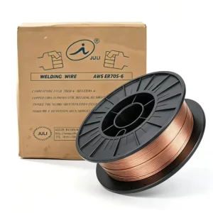 ER70S-6 Carbon Steel Solid Gas Shielded MIG Welding Wire 1.2mm Diameter Copper Coated OEM Available for Automotive Use
