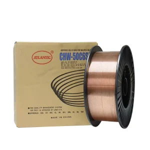 ER70S-6 MIG Welding Wire 0.8 1.0 1.2 1.6mm Copper Alloy Gas Shielded for Steel Structures