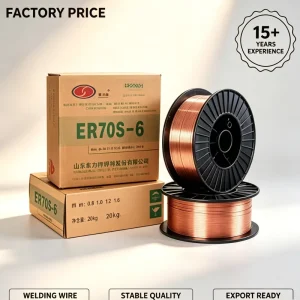 ER70S 6 Solid MIG Welding Wire 1.6mm 1 16″ Carbon Steel CO2 Gas Shielded 15kg Spool OEM