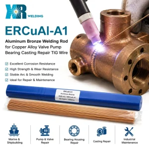 ERCuAl-A2 AWS A5.7 Aluminum Bronze Welding Wire ODM/OEM Copper Alloy Fabrication Heavy Equipment Mining Machinery 1.0-1.2mm All