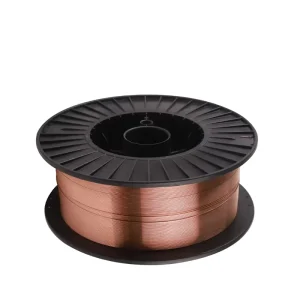 ERTH500 NQ II Solid Gas Shielded Low Alloy Weathering Steel Welding Wire 0.8 1.6mm Diameters 20kg Package OEM