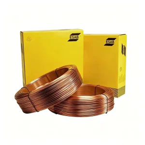ESAB OK Autrod 12.10 AWS A5.17 EL12 Welding Wire MILD STEEL SUBARC (SAW) for Mild Steel Copper Coated Unalloyed Wire