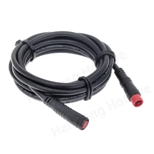 Ebike Male to Female Extension Cable 2/3/4/5/6 Pin Waterproof Connector for Display Throttle Brake