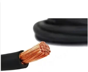 Electric Welding Cable 25 Copper Conductor Rubber Insulation Construction Use