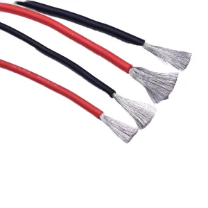 Electrical Wire 16 AWG Silicone Rubber Insulation Hook Cable Flexible Strands Tinned Copper 600V High Temperature Resistance
