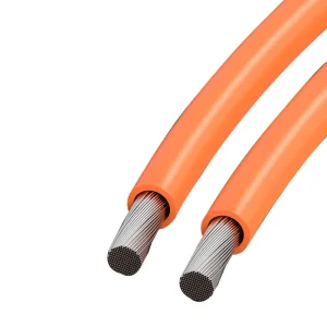 Energy Storage Battery Cable Automotive Wire Orange Stranded PVC Insulation Low Voltage Cable