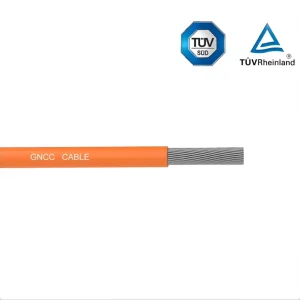 Energy Storage Battery Cable Automotive Wire Orange Stranded PVC Insulation Low Voltage Cable