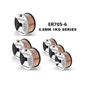 Factory Direct ER70S-6 Solid MIG Welding Wire CO2 Gas Shielded Copper Coated Welding Wire for Carbon Steel 1KG/5KG