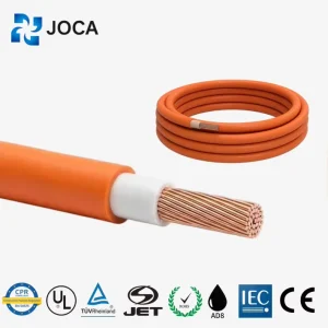 Factory Direct ES-H09V-F Flexible DC Cable Energy Storage Battery Cable Flame Retardant LSZH Power Wire For ESS