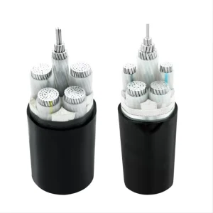 Factory Direct Medium Low Voltage Aluminium Power Cable 3 4 5 Core Custom Size
