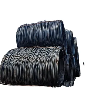 Factory Direct Sale ASTM A228 Carbon Spring Steel Wire 65Mn Black 3MM 4MM 4.5MM Baling Wire Welding for Construction