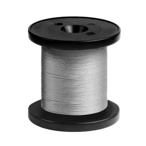 Factory Direct Sales 1×19 Stainless Steel SS304 Alloy Spring Wire Rope 2-10mm Welded Wire with Cutting Service
