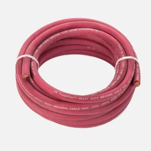 Factory Direct Sell 4/0 Red Sheath 95mm2 100mm2 120mm2 Tinned Copper Wire Flexible Rubber Arc Welding Cable Battery Cable Wire
