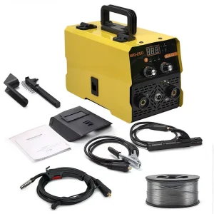 Factory High Quality MIG Welder 250 Amp Gasless Dual Purpose 3 in 1 Tig Arc Welder