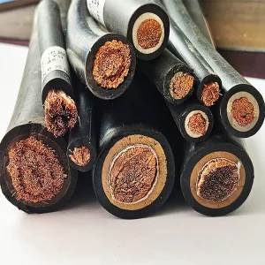 Factory Price 450 750V Heavy Duty Welding Cable Copper Conductor 16mm 25mm Battery Cable Rubber Insulation for Welding Machine