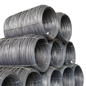 Factory Price Hot Rolled Steel Wire Rod 5mm 5.5mm 6.5mm Low Carbon Steel Black Annealed Wire Rods For Construction