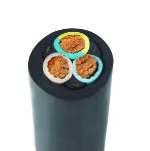 Factory Price Rubber Sheath Pure Copper High Flexible Welding Power Cable Wear Resistant Welding 2.5mm² Electric Wire