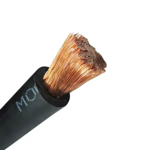 Factory Supply Flexible Rubber Welding Cable Oxygen Free Copper Conductor Durable Rubber Sheathed High Conductivity