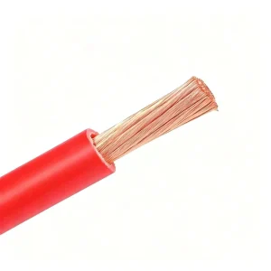 Factory Waterproof PVC Insulated Stranded Copper Conductor 6mm2 Low Voltage Electrical Welding Cable