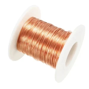 Flat Rectangular Magnet Wire 220 Degree Enamel Coated Copper Flat Wire