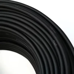 Flexible Black Pure Copper Welding Cable with PVC Insulation 2.5mm² 50mm² 95mm² Flexible Rubber Cable with 3 or 4 Single Cores