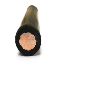 Flexible Copper Conductor Rubber Insulation 70 MM2 Black Welding Cable for Welding Machine Application