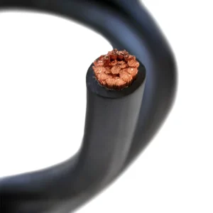Flexible Copper Core Welding Cable XLPE Insulation Low Voltage Marine Overhead Railway Mining Applications