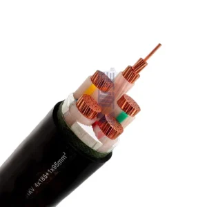 Flexible Electrical Stranded Copper Wire PVC Jacket Power Cable PE Copper Core Insulated Customized Size 0.6/1KV