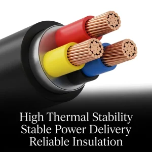 Flexible PVC Cable 4-core Insulation Stranded Wire RVV 1.5mm 300/500V 100Meters Copper Conductor UV & Abrasion Resistant IP67
