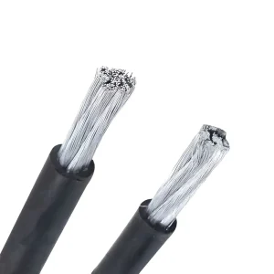 Flexible Rubber Insulated 1 0 2 0 3 0 4 0 AWG Welding Cable 50mm² 70mm² Aluminum Alloy Conductor Welding Cable